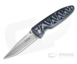 MCusta MC-1 Series Classic Wave Folder Blue Micarta VG-10 Liner Lock MC-10V