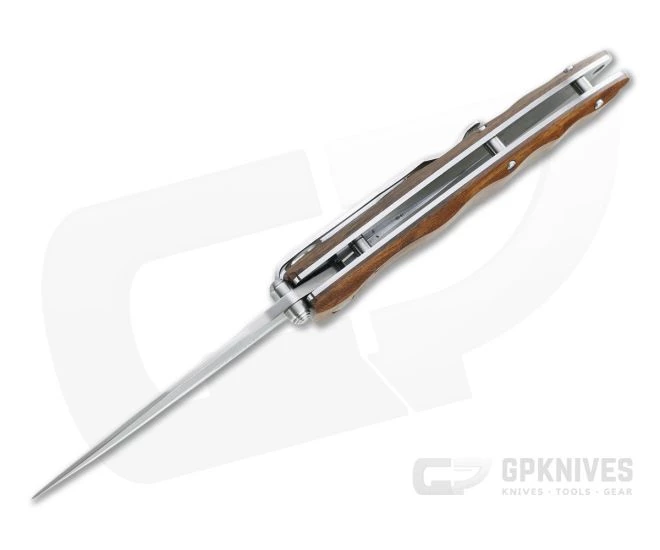 MCusta Classic Wave Satin VG10 Ironwood Liner Lock Folder 18V 5 MCusta Classic Wave Satin VG10 Ironwood Liner Lock Folder 18V - Image 3