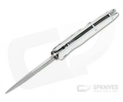 MCusta Classic Wave Damascus Corian Liner Lock Folder 19D -EDC (Every Day Carry) Shop 0019d 3