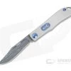 D Rocket Design Mini Lanny's Clip Point Vegas Forge Damascus Titanium Slip Joint Folder 0022 -EDC (Every Day Carry) Shop 0022 5