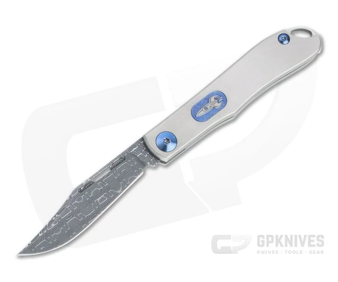 D Rocket Design Mini Lanny's Clip Point Vegas Forge Damascus Titanium Slip Joint Folder 0022 3 D Rocket Design Mini Lanny's Clip Point Vegas Forge Damascus Titanium Slip Joint Folder 0022
