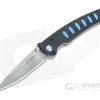 Mcusta Katana MC-4 Series Clad VG10 Tanto Blue Accent Liner Lock Folder -EDC (Every Day Carry) Shop 0041c 1 1