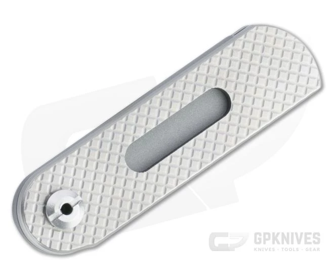 D Rocket Design Ovalmoon Swivel Folder M390 Checkered Titanium Folder 0051 4 D Rocket Design Ovalmoon Swivel Folder M390 Checkered Titanium Folder 0051 - Image 2