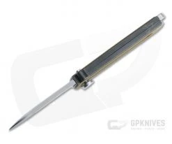 D Rocket Design Zr BarloX Stonewashed M390 Brown G10 Zirconium Manual OTF Knife -EDC (Every Day Carry) Shop 0065 3