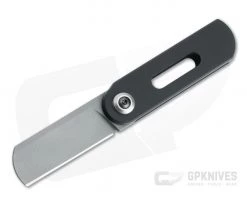 D Rocket Design OvalMoon Blasted AEB-L Smooth Black Cerakote Aluminum Swivel Folder 0069