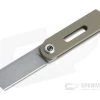 D Rocket Design OvalMoon Blasted AEB-L Smooth FDE Cerakote Aluminum Swivel Folder 0071 -EDC (Every Day Carry) Shop 0071 1
