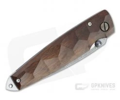 Mcusta Tsuchi San Mai VG10 Damascus Ironwood Liner Lock Folder 77DI -EDC (Every Day Carry) Shop 0077di 2