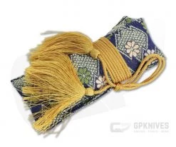 Mcusta Tsuchi San Mai VG10 Damascus Ironwood Liner Lock Folder 77DI -EDC (Every Day Carry) Shop 0077di 4