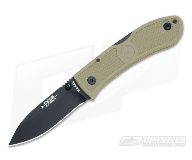 Kabar Knives Dozier Coyote Brown Folding Hunter 4062CB 3 Kabar Knives Dozier Coyote Brown Folding Hunter 4062CB