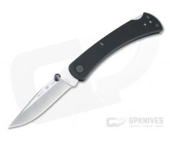 Buck 110 Slim Pro TRX Satin S30V Black G10 EDC Back Lock Folder 0110BKS3