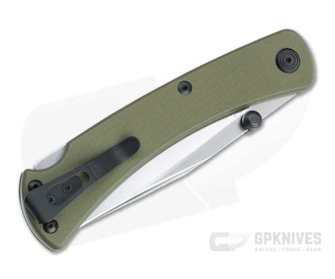 Buck 110 Slim Pro TRX Satin S30V Green G10 EDC Back Lock Folder 0110GRS3 4 Buck 110 Slim Pro TRX Satin S30V Green G10 EDC Back Lock Folder 0110GRS3 - Image 2