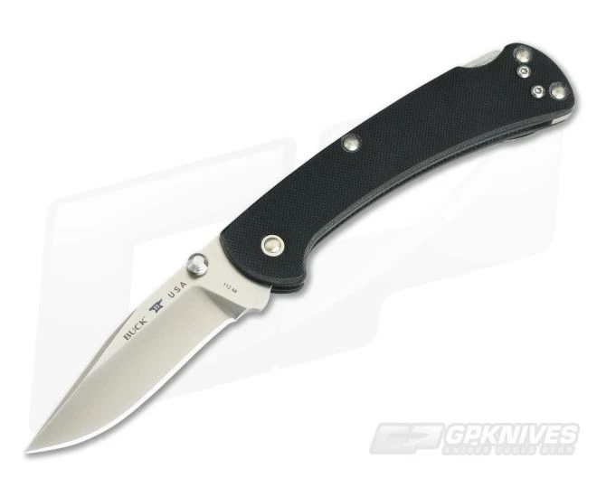 Buck 112 Slim Pro Ranger Black G10 S30V Folding Lock Back 0112BKS6 3 Buck 112 Slim Pro Ranger Black G10 S30V Folding Lock Back 0112BKS6