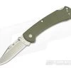 Buck 112 Slim Pro Ranger OD Green Canvas Micarta S30V Folding Lock Back 0112ODS6 -EDC (Every Day Carry) Shop 0112ods6 2