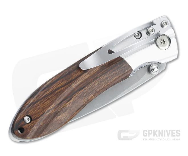 Mcusta Shinra Premium Series Ripple SPG-2 San Mai Desert Ironwood Folder MC-141G 4 Mcusta Shinra Premium Series Ripple SPG-2 San Mai Desert Ironwood Folder MC-141G - Image 2