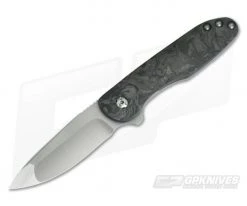 Direware Tailwhip Titanium Frame Lock Flipper Marbled Carbon Fiber S110V