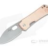 Boker Plus Gust Copper Acid Stonewashed D2 Stainless Steel Frame Lock Folder 01BO146