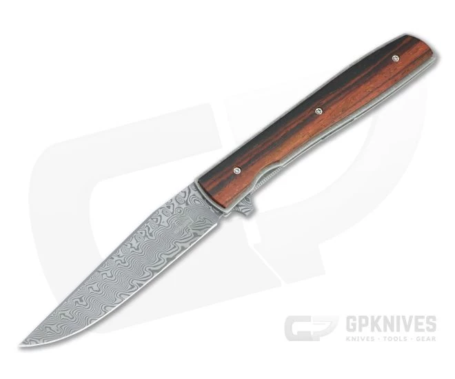 Boker Plus Zinker Urban Trapper Damascus Cocobolo Flipper 01BO176DAM 3 Boker Plus Zinker Urban Trapper Damascus Cocobolo Flipper 01BO176DAM