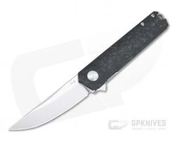 Boker Plus Kwaiken Compact Marble Carbon Fiber D2 Titanium Flipper 01BO231