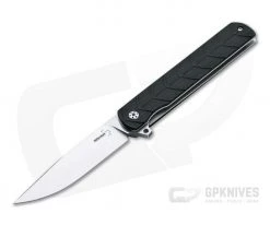 Boker Plus Legion Stonewashed Clip Point Black G10 Liner Lock Flipper 01BO242 -EDC (Every Day Carry) Shop 01bo242