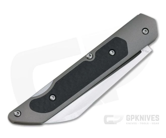 Boker Plus Genios Carbon Fiber Inlaid Titanium Back Lock Folder 01BO247 4 Boker Plus Genios Carbon Fiber Inlaid Titanium Back Lock Folder 01BO247 - Image 2