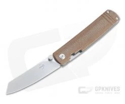 Boker Plus Tenshi Matsuno Satin VG10 Micarta Liner Lock Folder 01BO327