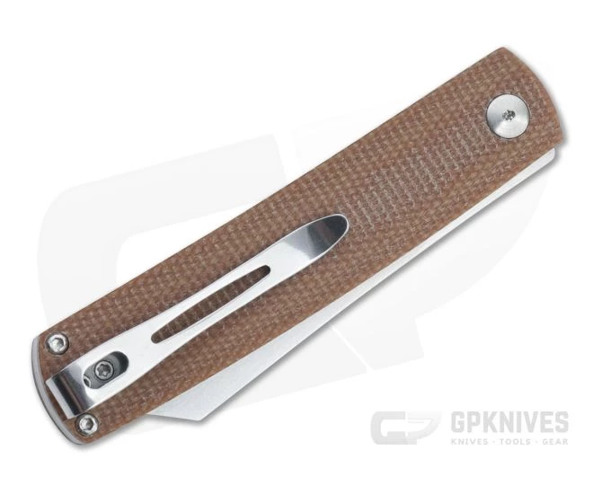 Boker Plus Tenshi Matsuno Satin VG10 Micarta Liner Lock Folder 01BO327 4 Boker Plus Tenshi Matsuno Satin VG10 Micarta Liner Lock Folder 01BO327 - Image 2