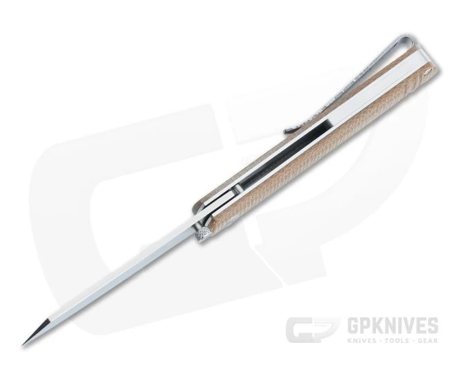 Boker Plus Tenshi Matsuno Satin VG10 Micarta Liner Lock Folder 01BO327 5 Boker Plus Tenshi Matsuno Satin VG10 Micarta Liner Lock Folder 01BO327 - Image 3