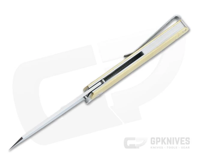 Boker Plus Tenshi Matsuno Satin VG10 Brass Liner Lock Folder 01BO328 5 Boker Plus Tenshi Matsuno Satin VG10 Brass Liner Lock Folder 01BO328 - Image 3