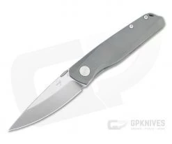 Boker Plus X Poltergeist Works Connector Satin S35VN Titanium Frame Lock Folder 01BO353