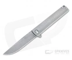 Boker Plus Gemma Damascus Mini Frame Lock Flipper 01BO358DAM