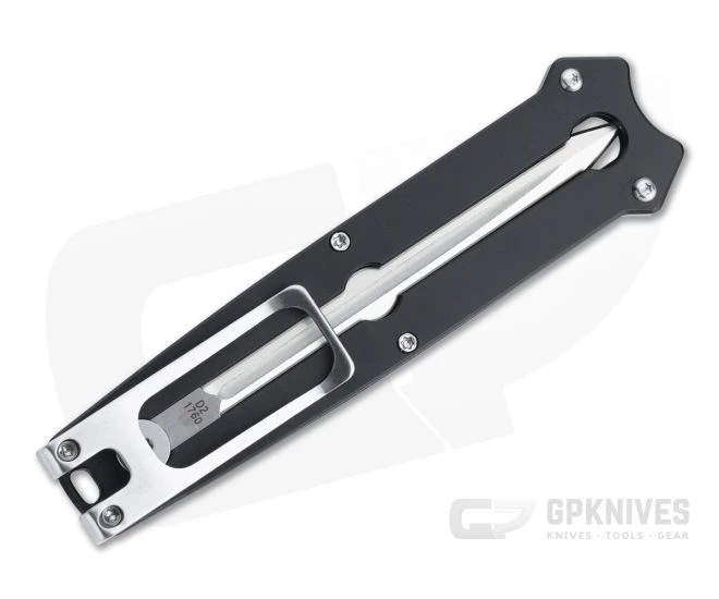 Boker Plus Slike Dagger Satin D2 Black G10 Manual OTF Knife 01BO411 4 Boker Plus Slike Dagger Satin D2 Black G10 Manual OTF Knife 01BO411 - Image 2