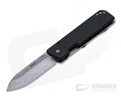 Boker Plus Lancer 42 Carbon Fiber Stonewashed D2 Frame Lock Folder 01BO467 -EDC (Every Day Carry) Shop 01bo467