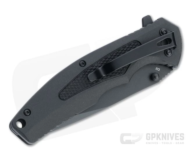 Boker Plus Gemini NGA Black D2 Rubber FRN Liner Lock Assisted Flipper 01BO507 4 Boker Plus Gemini NGA Black D2 Rubber FRN Liner Lock Assisted Flipper 01BO507 - Image 2