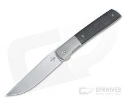 Boker Plus Urban Trapper Premium CF Front Flipper M390 Carbon Fiber Folder 01BO613
