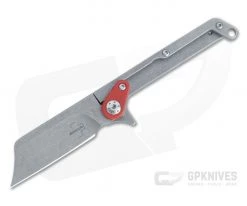 Boker Plus Fragment Red G10 Dark Stonewashed Steel Slip Joint Knife 01BO661
