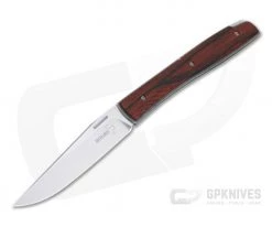 Boker Plus Urban Trapper Backlock Cocobolo Wood Zinker Satin VG10 Folder 01BO787