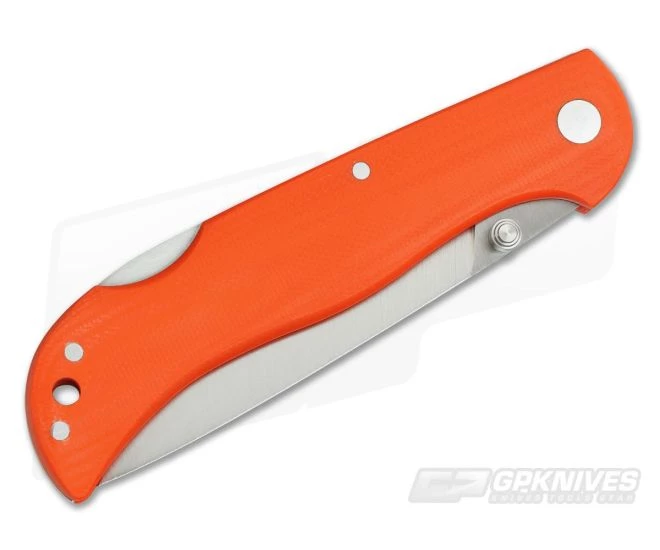 Fox Knives 500 Series Orange G10 Back Lock Folder 500O 4 Fox Knives 500 Series Orange G10 Back Lock Folder 500O - Image 2