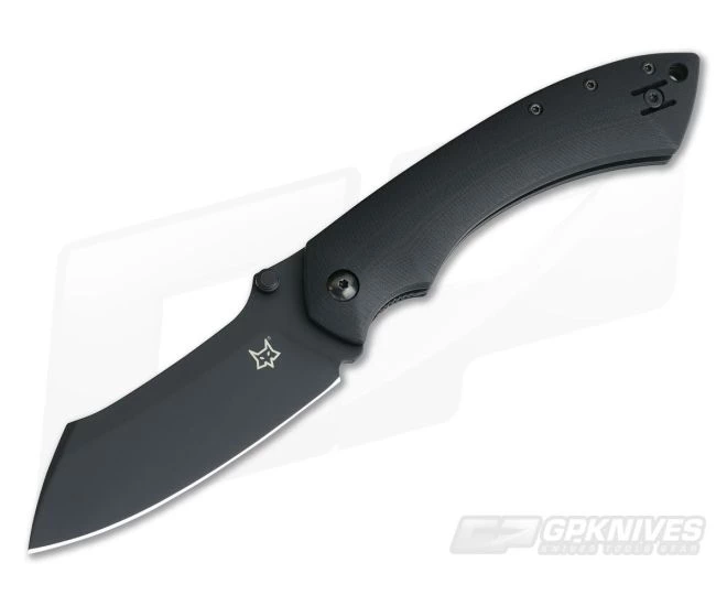Fox Knives Kmaxrom Pelican Black N690 Black G10 Liner Lock 534B 3 Fox Knives Kmaxrom Pelican Black N690 Black G10 Liner Lock 534B