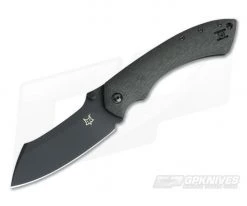 Fox Knives Kmaxrom Pelican Black N690 Carbon Fiber Liner Lock 534CF