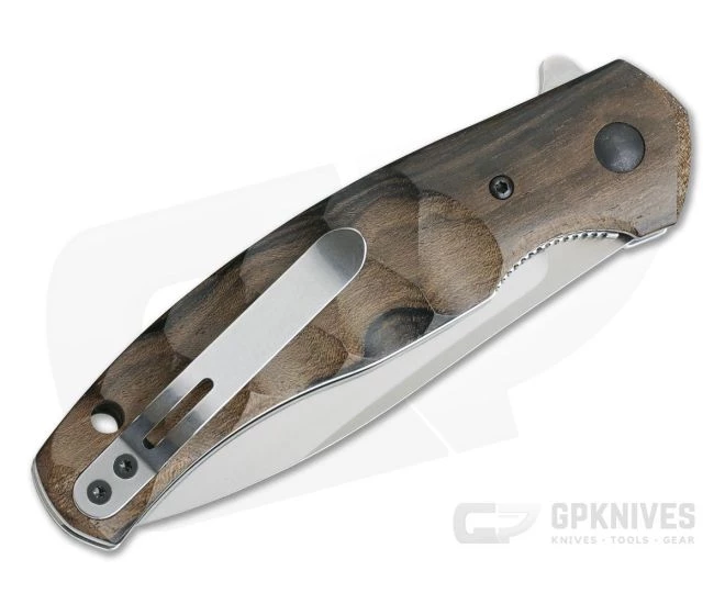 Fox Knives Ziggy Anso Design Ziricote Wood Satin N690Co Liner Lock Flipper 308ZW 4 Fox Knives Ziggy Anso Design Ziricote Wood Satin N690Co Liner Lock Flipper 308ZW - Image 2