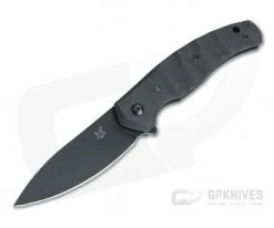 Fox Knives Ziggy Anso Design Carbon Fiber Black Stonewashed N690Co Liner Lock Flipper 308CFB