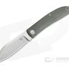 Fox Knives Livri Satin M390 Green Canvas Micarta Slip Joint Knife 01FX849 -EDC (Every Day Carry) Shop 01fx849 1