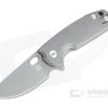 Fox Knives Baby Core Flipper Stonewashed M390 Titanium Folder 01FX904 -EDC (Every Day Carry) Shop 01fx904 1