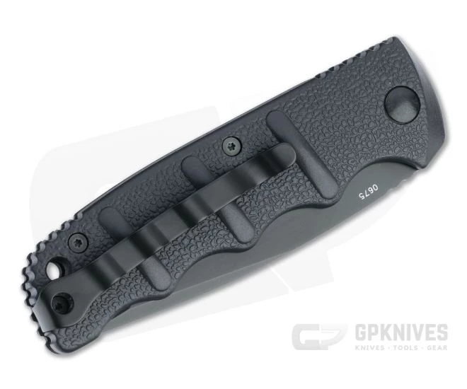 Boker Kalashnikov 74 Automatic Tanto Part Serrated Black D2 Folding Knife 01KALS102N 4 Boker Kalashnikov 74 Automatic Tanto Part Serrated Black D2 Folding Knife 01KALS102N - Image 2