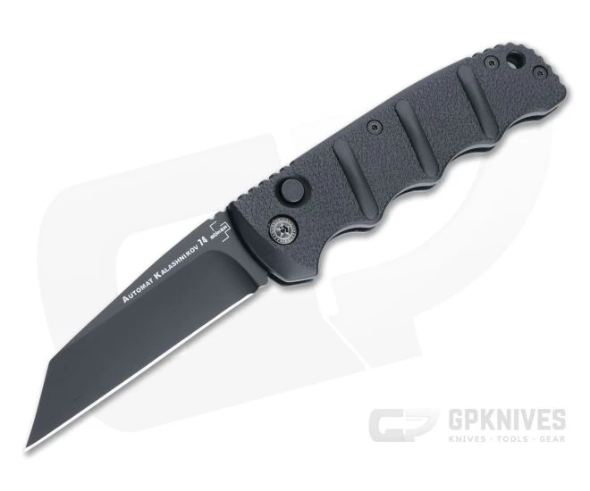 Boker Kalashnikov 74 Wharncliffe Black D2 Automatic Folding Knife 01KALS104N 3 Boker Kalashnikov 74 Wharncliffe Black D2 Automatic Folding Knife 01KALS104N