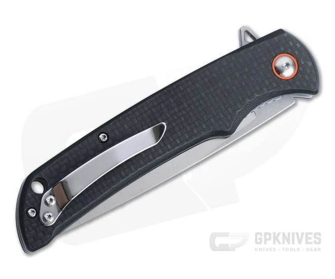 Buck 259 Haxby Stainless Steel Carbon Fiber Liner Lock Flipper Folding Knife 0259CFS 4 Buck 259 Haxby Stainless Steel Carbon Fiber Liner Lock Flipper Folding Knife 0259CFS - Image 2