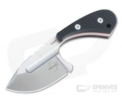 Boker Plus Sigyn Satin D2 Black G10 Fixed Blade Neck Knife 02BO037