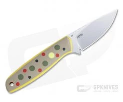 Boker Plus The Brook Brown Trout Polished VG10 Brown G10 Fixed Blade 02BO067 -EDC (Every Day Carry) Shop 02bo067 3