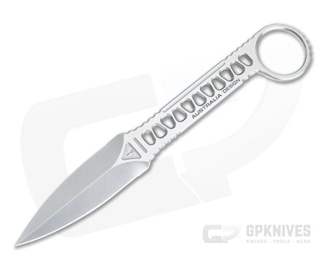 Boker Plus Voodoo Stonewashed 440C Double Edge Skeletonized Ring Knife 02BO070 3 Boker Plus Voodoo Stonewashed 440C Double Edge Skeletonized Ring Knife 02BO070