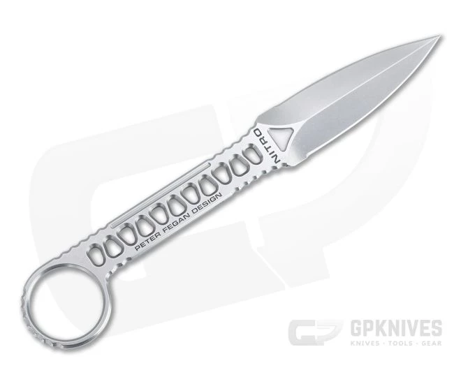 Boker Plus Voodoo Stonewashed 440C Double Edge Skeletonized Ring Knife 02BO070 5 Boker Plus Voodoo Stonewashed 440C Double Edge Skeletonized Ring Knife 02BO070 - Image 3